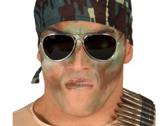 Ochelari de poliție negri - 1 buc.