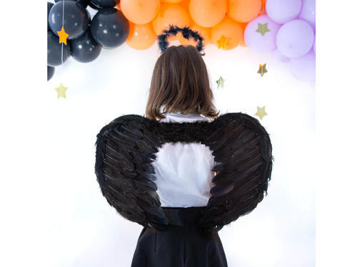 Aripi de înger negre - 54 x 37 cm - 1 buc.