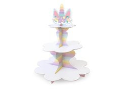 Cupcake tinsel stand Unicorn - 1 buc.