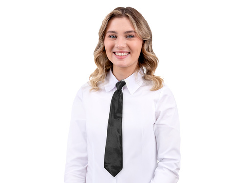 Cravată neagră - 45 cm - 1 buc.