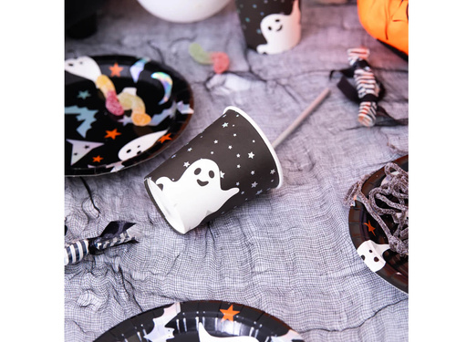 Pahare de hârtie Halloween - 6 buc.