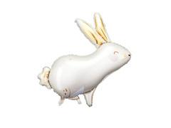 Balon din folie Hare - 70 x 71.5 cm - 1 buc.