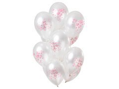 Baloane din latex imprimate Love is in the air - 30 cm - 12 buc.