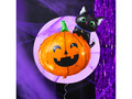 Halloween dovleac și pisică balon de folie - 69 x 84 cm - 1 buc.