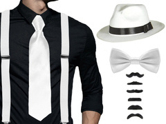 Set gangster alb - 1 set.