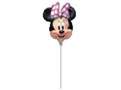 Balon din folie de lipit - Minnie Mouse - 30 cm