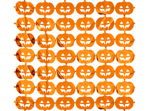 Halloween perdea - perdea ușă dovleci - 100 x 200 cm