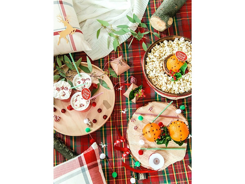 Cutii de oaspeți maro - 10 buc.