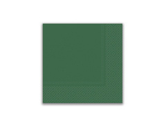 Șervețele cu 3 straturi 33 cm, verde - 20 buc.