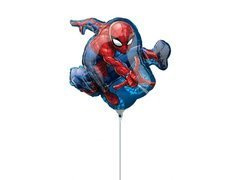 Balon din folie pentru Spiderman stick - 37 cm - 1 buc