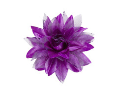Pin floare hawaiiană violet - 1 buc.