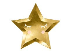 Farfurii Gold Star - Little Star - 27 cm - 6 buc.