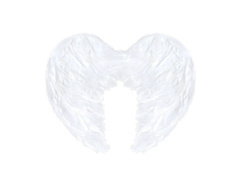 Aripi de înger albe - 45 x 35 cm - 1 buc.