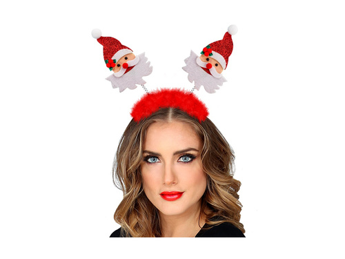 Bentiță Moș Crăciun cu blană