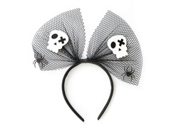 Skulls Bow Wrap - 1 buc.