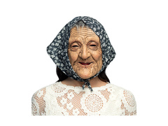 Mască din latex Femeie în vârstă