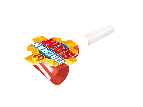 Firefighter Sam roll-out fluierături - 8 buc.