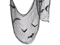 Plasă neagră de Halloween - ?? cm - 1 buc.