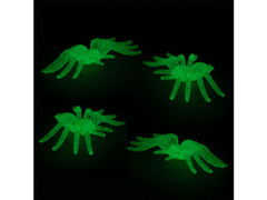 Păianjeni fluorescenți cu ventuze pentru Halloween - 2 buc.