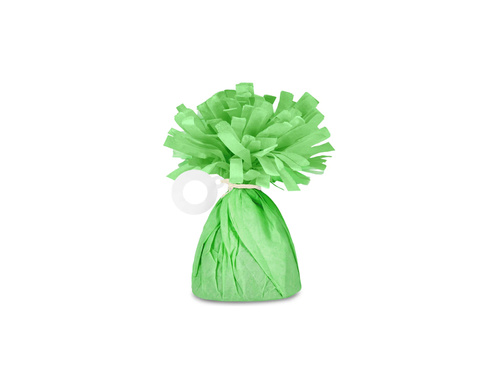 Greutate de hârtie pentru baloane umplute cu heliu - verde deschis - 140 g