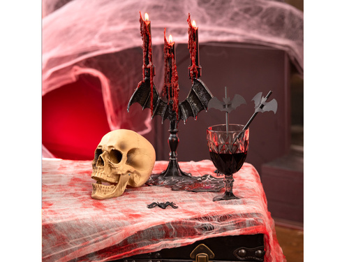 Paie Halloween Bat - 20 cm - 12 buc.