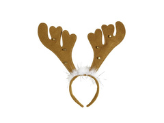 Bentiță din corn de ren cu clopoței și blană