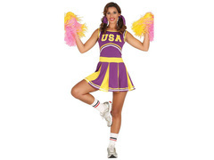 Cheerleader costum pentru o adolescentă