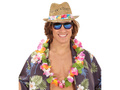 Pălărie hawaiiană din paie - 1 buc.