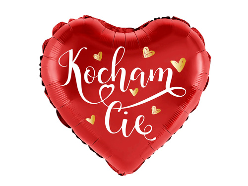 Balon folie inimă te iubesc - 45 cm - 1 buc.