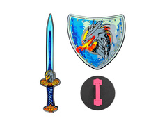Set dragon viking - sabie și scut din spumă