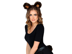 Set ursuleț de pluș maro