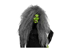 Peruca gri frisé mare