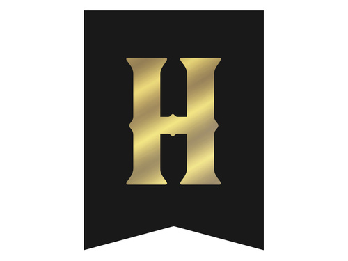 Banner auriu de Halloween - 1 buc.