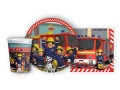 Set aniversar Fireman Sam - 32 buc.