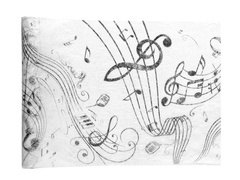 Panglică albă Pentacle - 30 cm x 5 m - 1 buc.