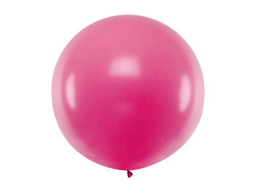 Balon gigant cu diametrul de 1 m - fucsia pastel.