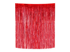 Decorațiuni pentru bradul de Crăciun Păr de înger roșu - 33 x 50 cm - 1 buc.