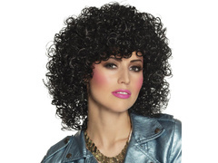 Peruca neagră permanentă - 1 buc.