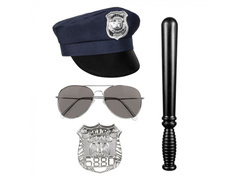 Set poliție - 4 elemente.