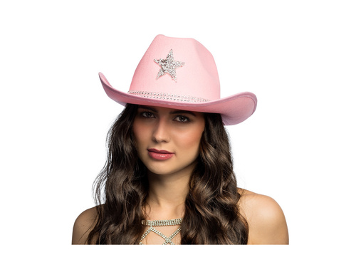 Taylor pălărie de cowboy roz deschis