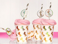 Cupe aniversare unicorn - 210 ml - 10 buc.