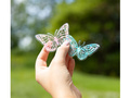 Abțibilduri cu fluturi holografici - 12 buc.