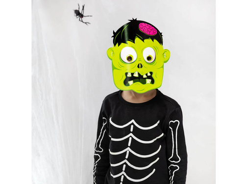 Măști de hârtie Monsters pentru Halloween - 6 buc.