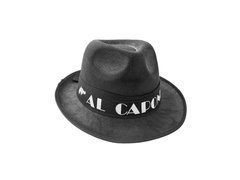 Pălărie de gangster Al Capone - negru - 1 buc.