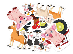 Fermă de decorare cu două fețe - 12 buc.