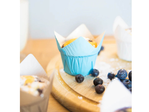 Folii pentru prăjituri albastre - 20 buc.