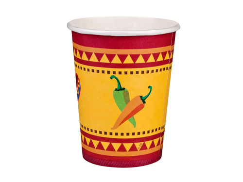 Pahare de hârtie Mexic - 210 ml - 10 buc.