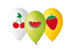 Baloane Pastel Fruit - 33 cm - 5 buc.