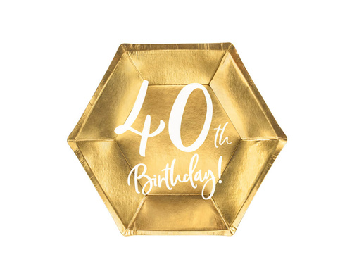 Gold 40h Birthday set!
