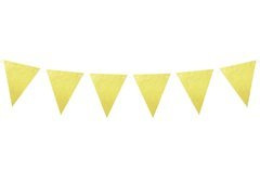 Banner cu steag auriu - 180 cm - 1 buc.